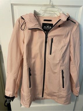 Alpine North Women's Pink Softshell Rain Jacket